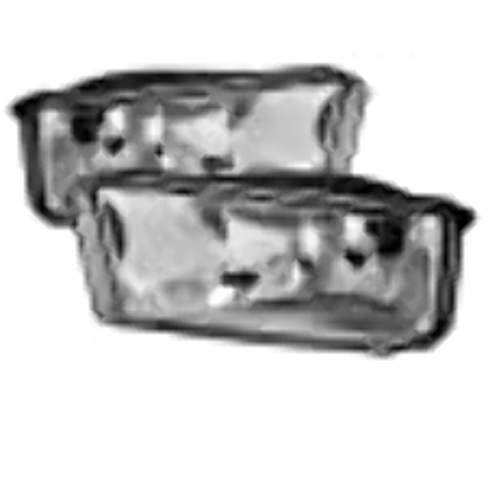 Spyder Auto 5043238 Fog Lights Black/Clear
