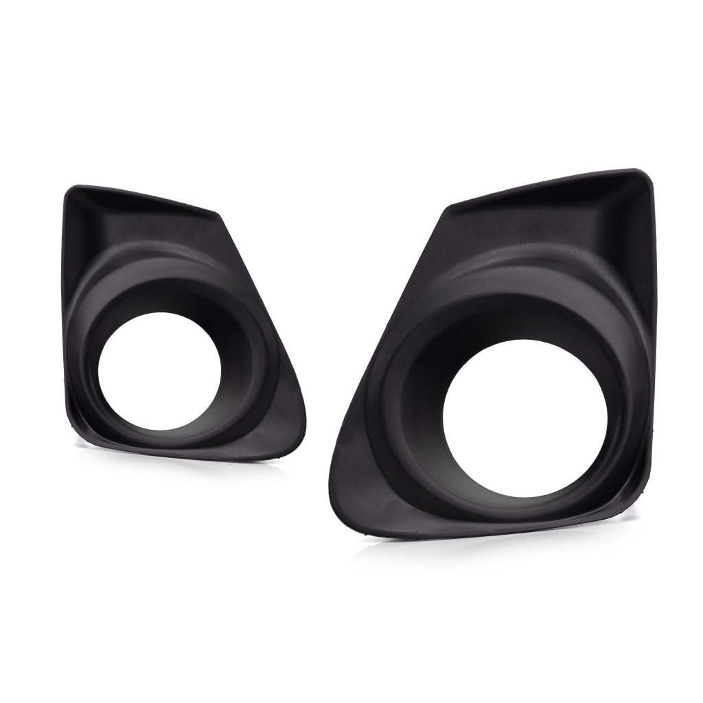 For Toyota Corolla Fog Light Bumper Cover 2011 2012 2013 Driver and Passenger Side Pair Black Housing For TO1038139, TO1039139 |