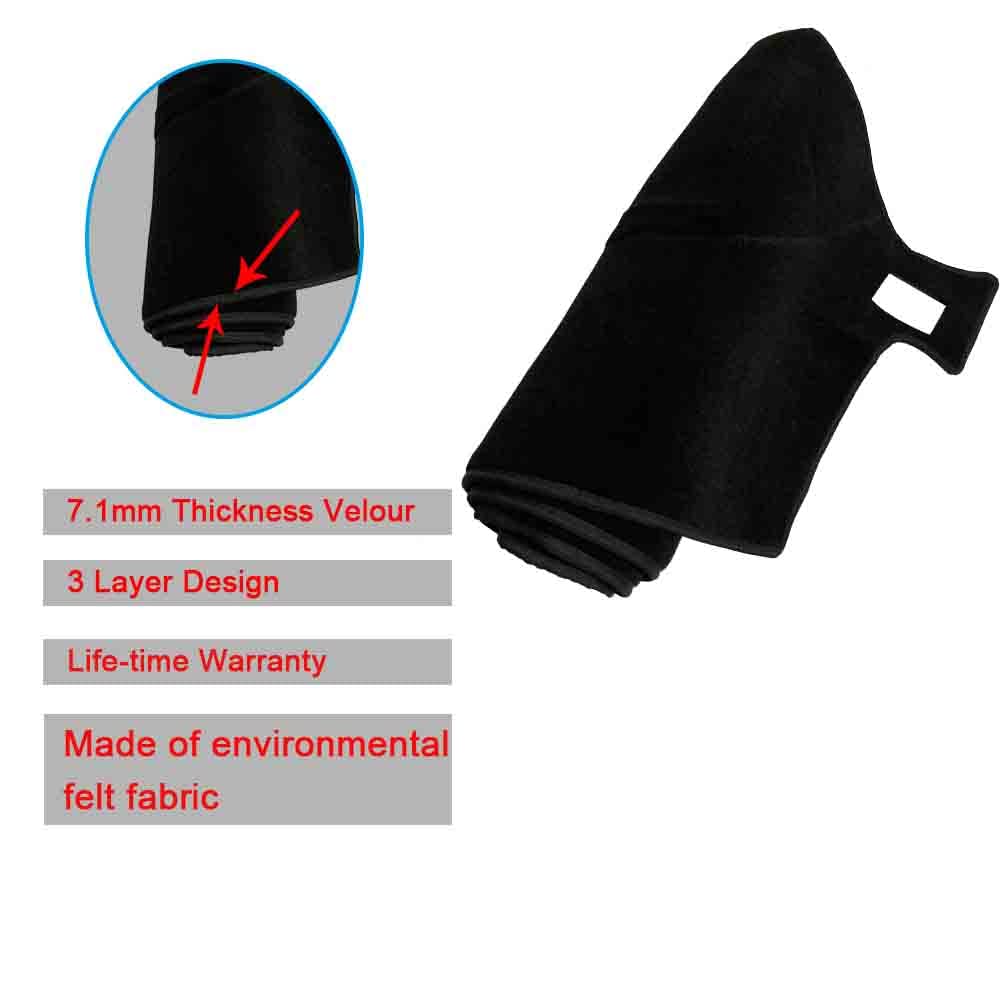 Blibliunit Dash Board Cover Fit For 2019 2020 2021 Chevrolet Chevy Silverado 1500 2500 3500, Gmc Sierra 1500 Dashboard Cover Mat