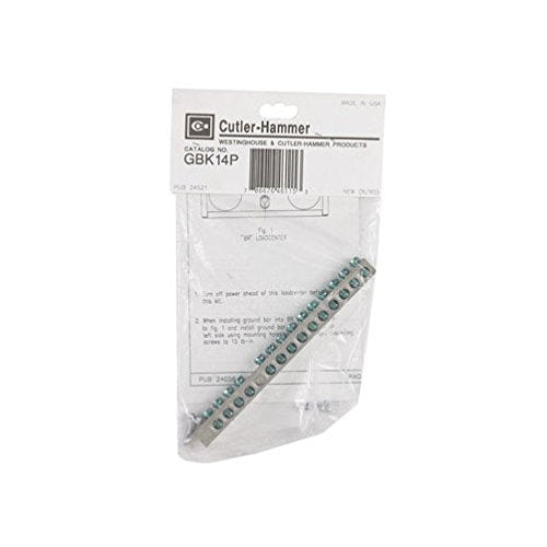 Eaton Cutler Hammer 14 Circuit Ground Bar Bulk