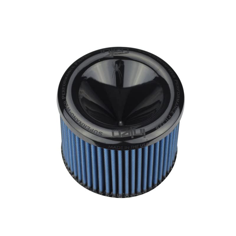 Injen Technology X-1014-BB 3&quot; AMSOIL Ea Nano-Fiber Black and Blue Air Filter