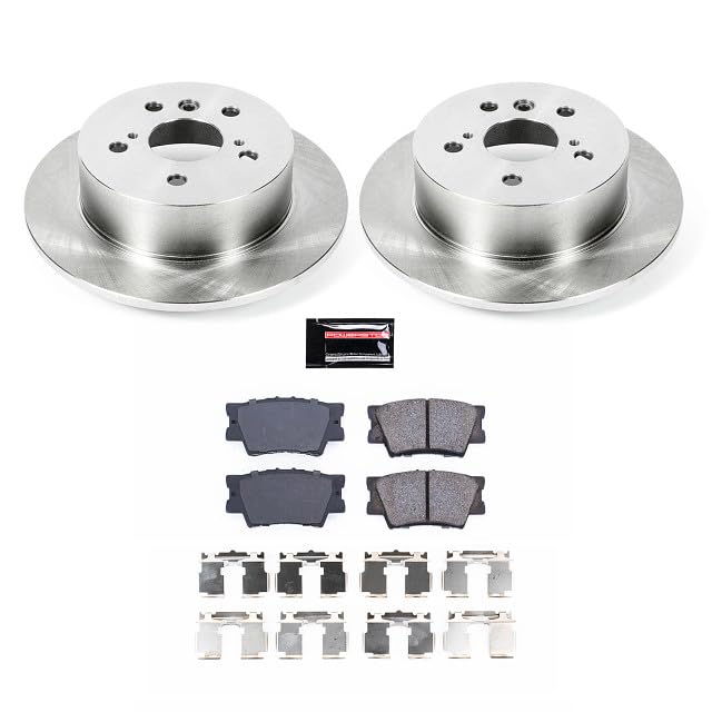 Powerstop Brake Kit For 2007-2012 Lexus Es350, 2008-2012 Toyota Avalon, 2007-2011 Toyota Camry - Autospecialty Rear Replacement