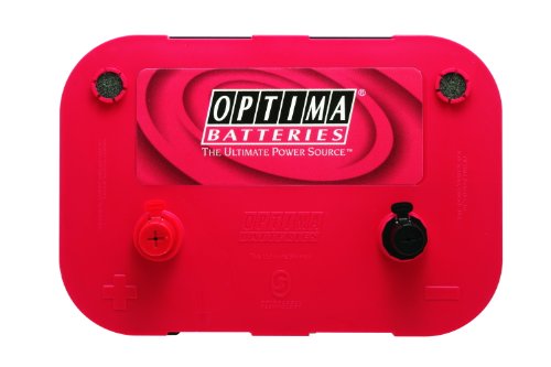 OPTIMA Batteries High Performance 34 RedTop Sealed AGM Car, Truck, and SUV Starting Battery, 800 CCA, SAE Terminal, Maintenance Free, Versitile Mounting