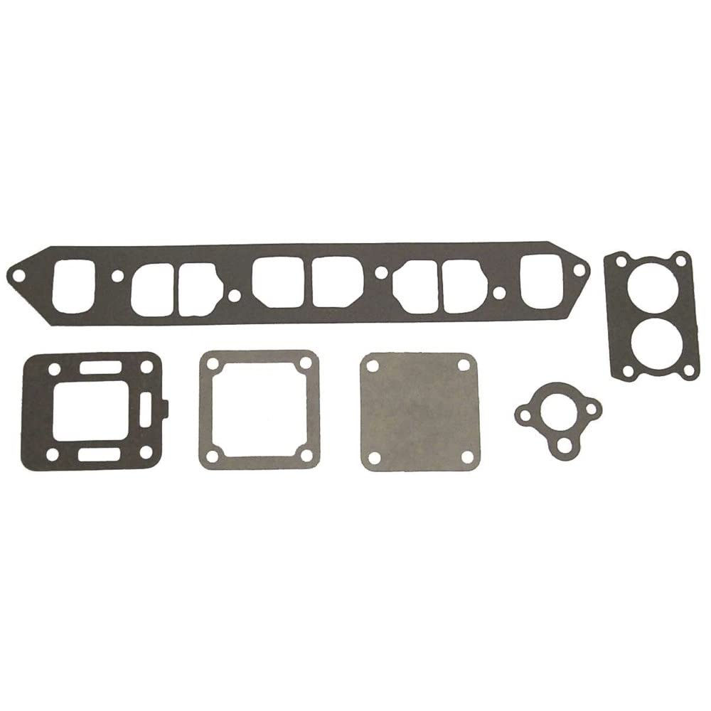 Sierra International, 18-4367, Exhaust Manifold Gasket Set , White