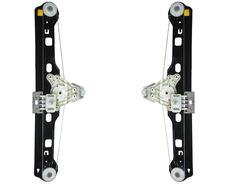 Trq Rear Power Window Regulator Set Compatible With 2003 Mercedes-Benz C230 2001-2003 C240 2002-2003 C32 Amg C320