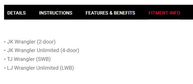 Teraflex 1513001 Steering Stabilizer, Black