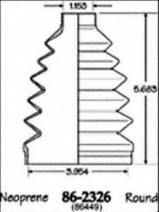 Empi 862326D CV Boot Kit