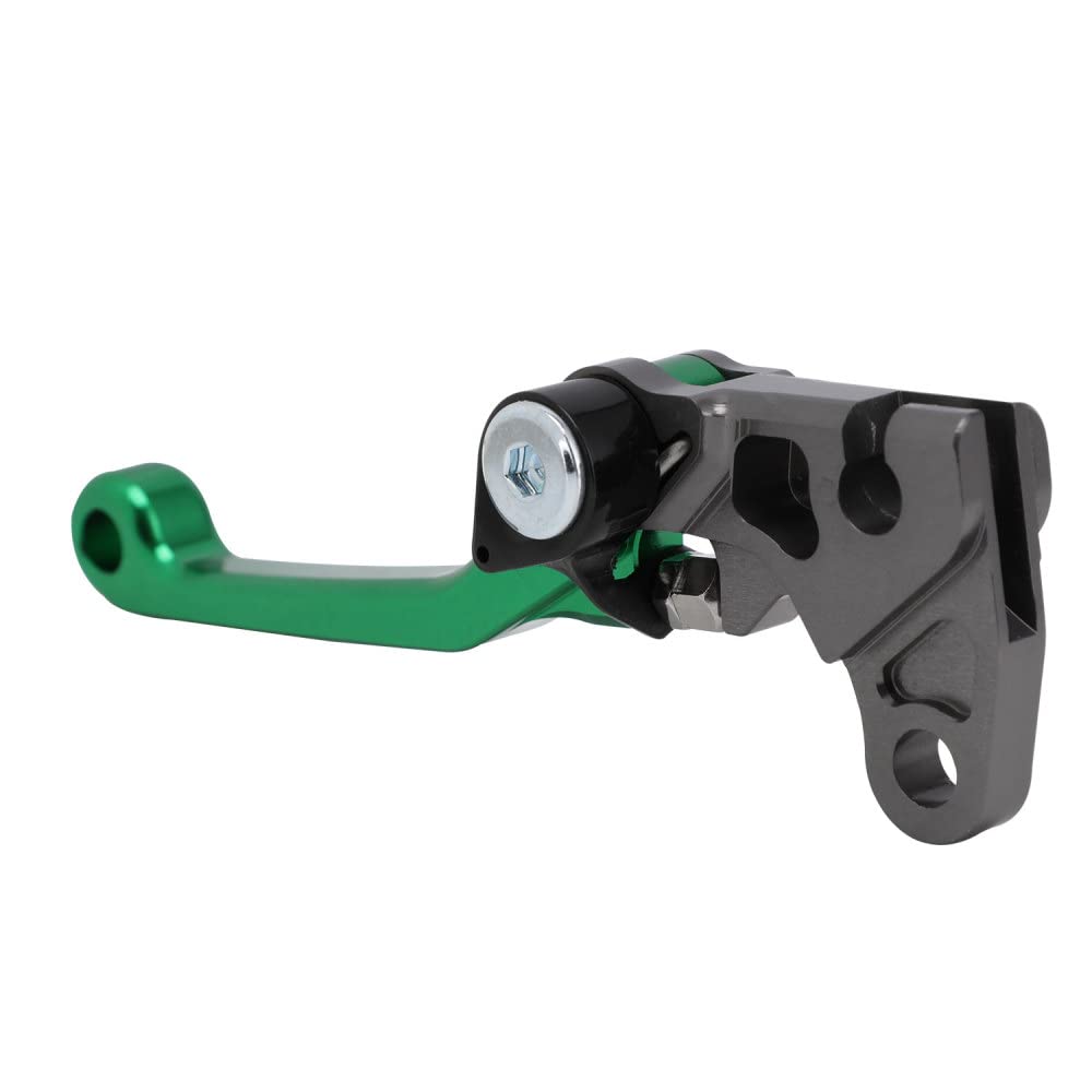 Jfg Racing Motorcycle Brake Clutch Lever Folding Levers Cnc For Klx110 Klx110L 2010-2023 Dirt Bike Green