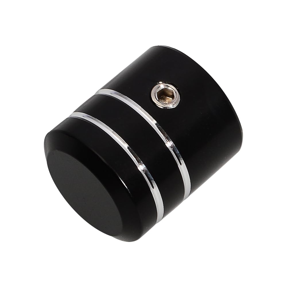 Wowtk Heel/Toe Shifter Shaft Cap Cover For Harley 1986-2017 Fl Softail, 1988-2024 Touring Road King Road Glide Street Glide Electra Glide And 2008-Later Trike Models,Black