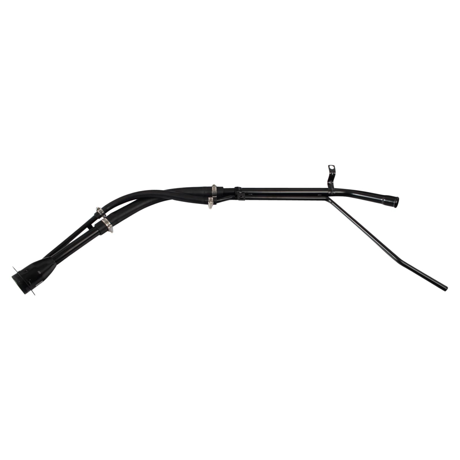 Trq Fuel Tank Filler Neck Black Compatible With 2003-2004 Ford Expedition Lincoln Navigator