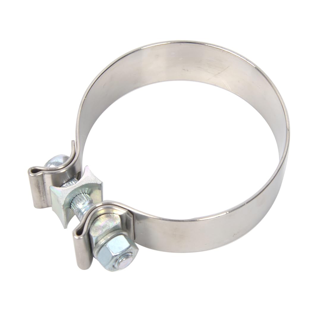 Emotor Stainless 3 Inch Narrow Band Exhaust Seal Clamp For Od 3'' Exhaust Pipes/Muffler/Tips