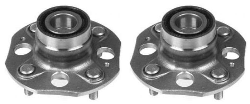 Trq Rear Wheel Hub Bearings Assembly Set Compatible With 1990-1997 Honda Accord