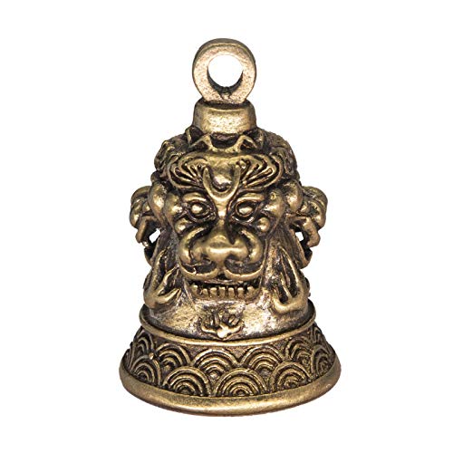 Guardian Brass Luck Bell For Motorcycle Car Bike Key Ring