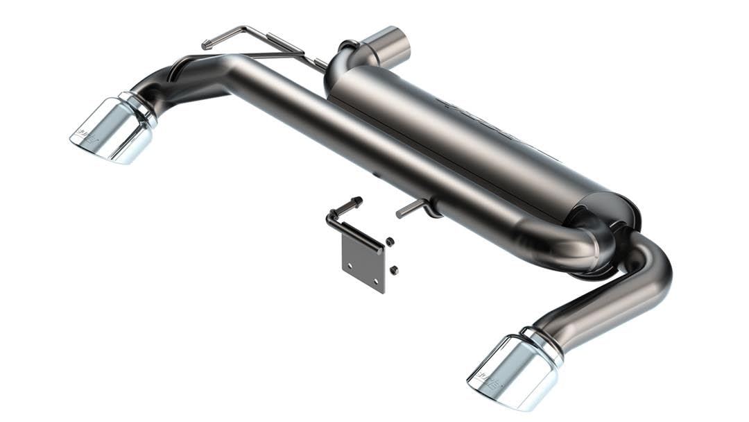 Borla 11973 Axle-Back System For 2021-2023 Ford Bronco 2.3L 4 Cyl. Automatic/Manual Transmission 4 Wheel Drive 2 & 4 Door.