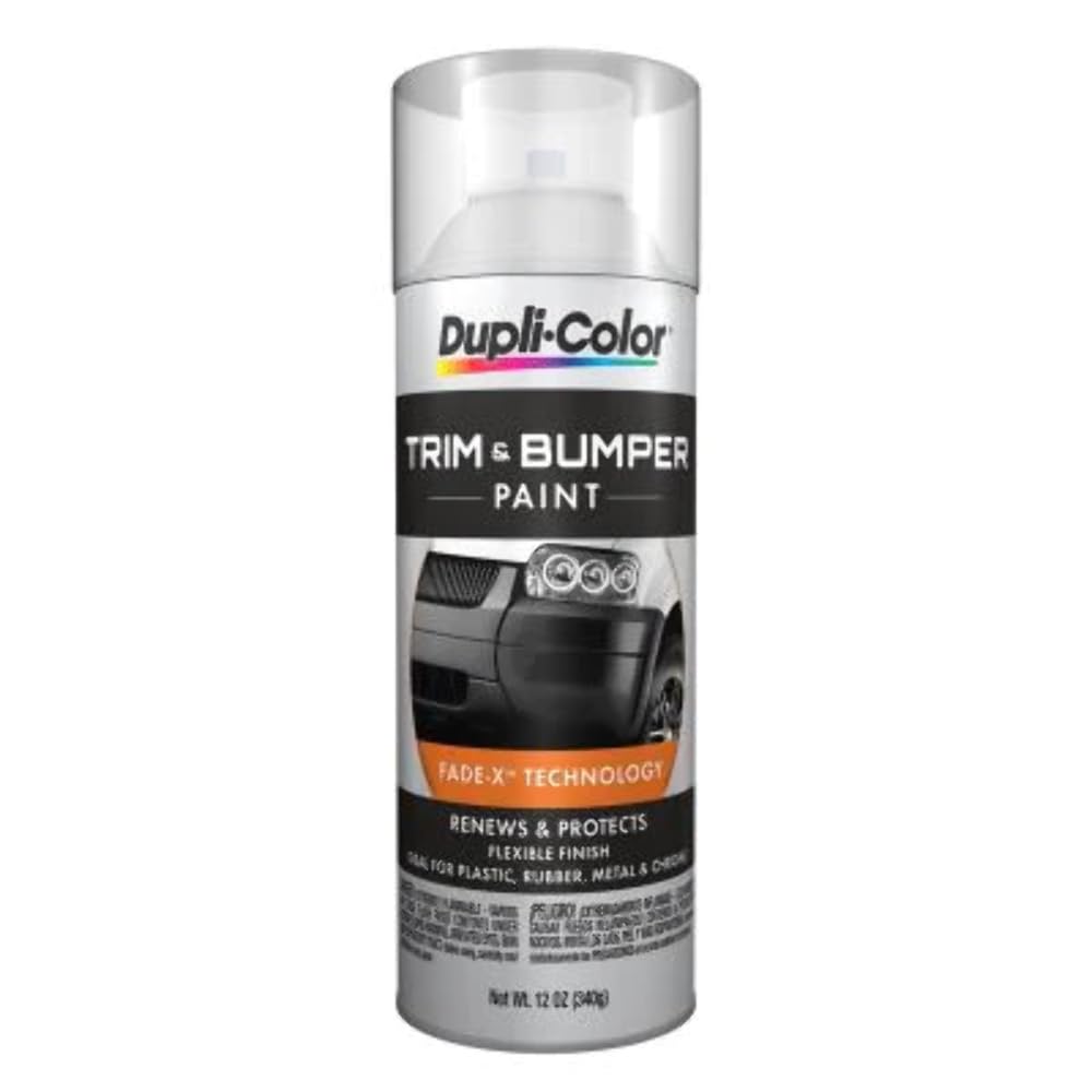 Dupli-Color Etb100000 Trim And Bumper Spray Paint - Clear -11 Oz. Aerosol Can