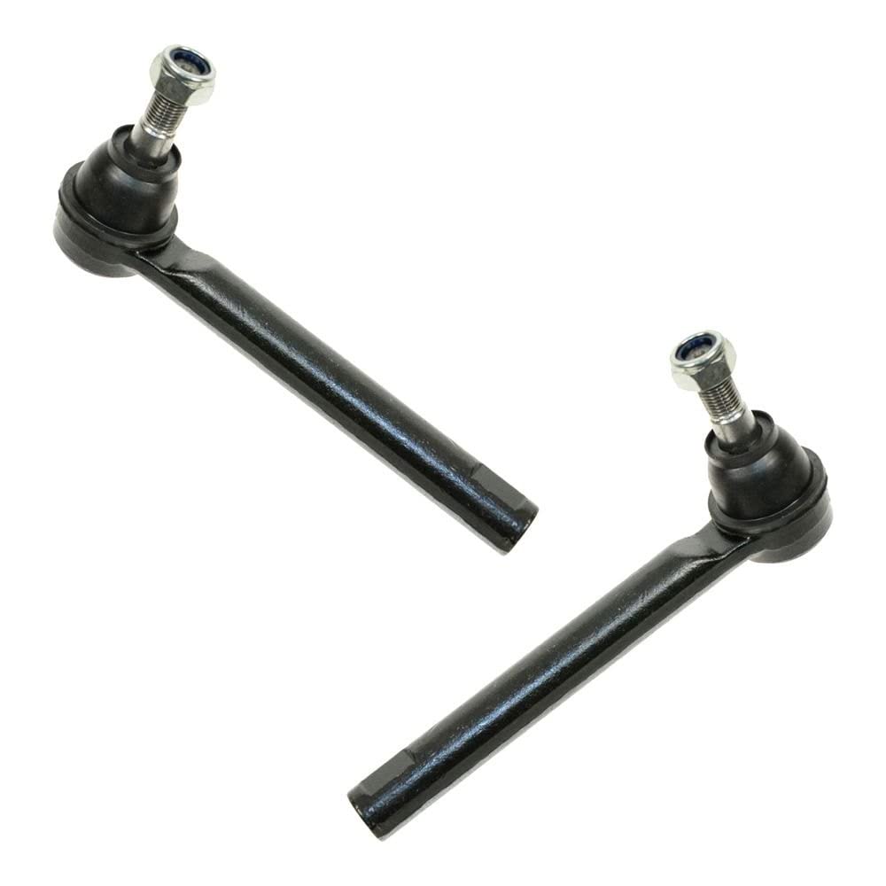 TRQ Front Outer Tie Rod Set Compatible with 2003-2004 Nissan Murano