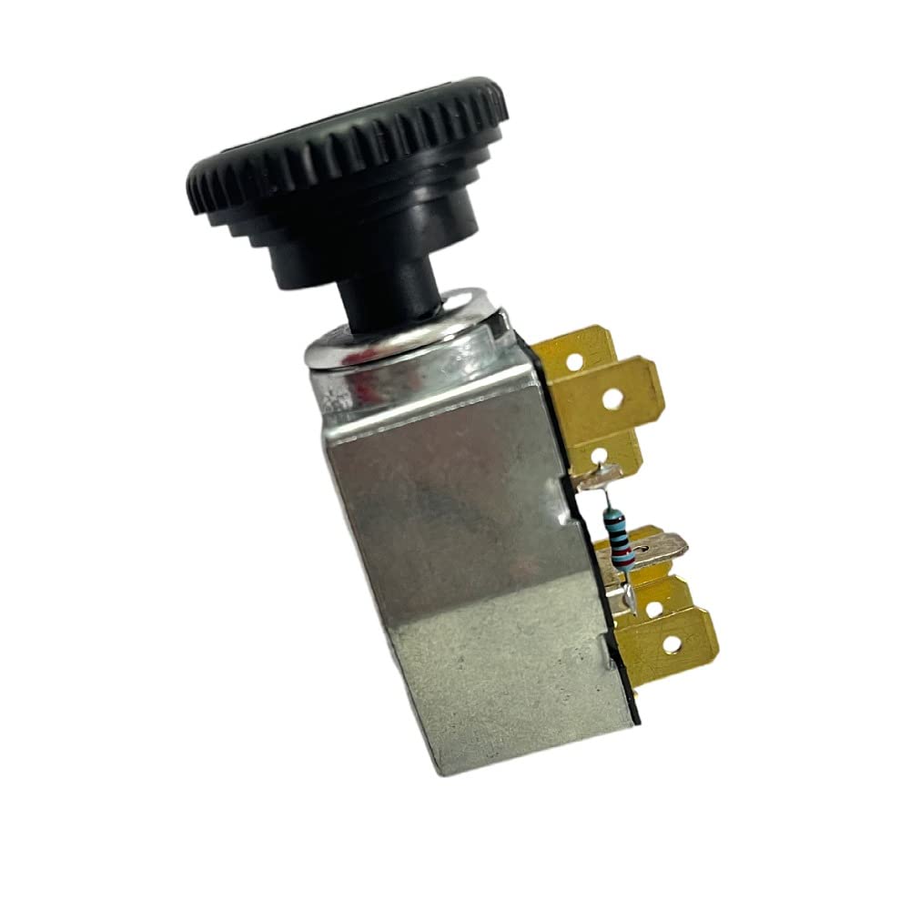 Dasparts 211953235A Hazard Warning Light Switch For Vw Beetle 1968-1979 | Beetle Cabrio 1968-1979 | Karmann Ghia 1968-1974 | T2