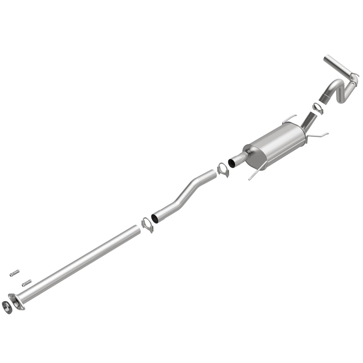 Brexhaust Direct-Fit Replacement Exhaust System 106-0171: Compatible With 2005-2012 Toyota Tacoma 4.0L