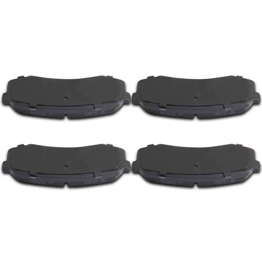 Eccpp D606-7487 Rear Semi Metallic Disc Brake Pad Set Fit For Lexus Gx460 2010-2019,For Lexus Gx470 2003-2009,For Lexus Lx450 19