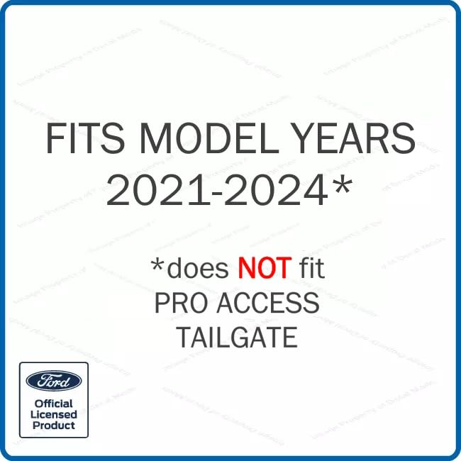 Decal Mods 2021-2024 F150 Tailgate Insert Decals Letters Inlays Indent Stickers (Thin Decal [Not Raised Letters]) For Ford F150