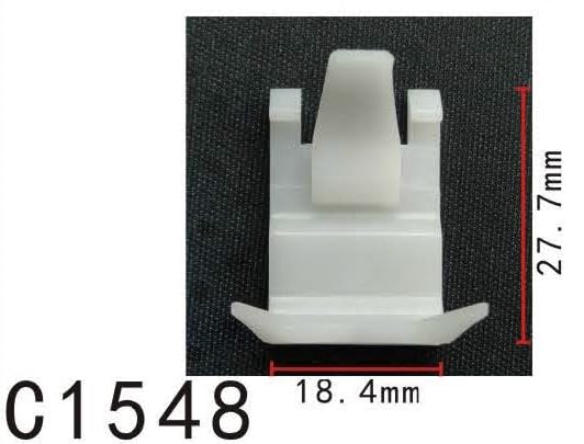 Autobahn88 Retainer Clip For Window Weatherstrip, Compatible With Hyundai (Oem: 83219-22000) (Pack Of 20)