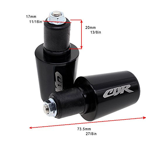 Procnc Handle Bar Ends Grips Plug Cbr600F4 (F4I) 99-06 Cbr600Rr 03-14 Cbr1000Rr 04-14 Cbr 1000 Rr 2004-2008 Honda Cbr 600Rr 2003