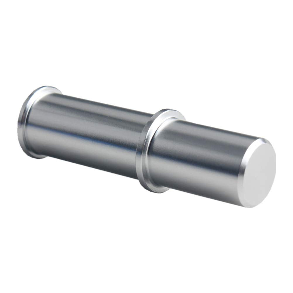 DEWHEL Quick Connect Male 1/2 Fuel Rail Hose Plug Adapter Fitting LS LS1 LS3 GM (Silver)
