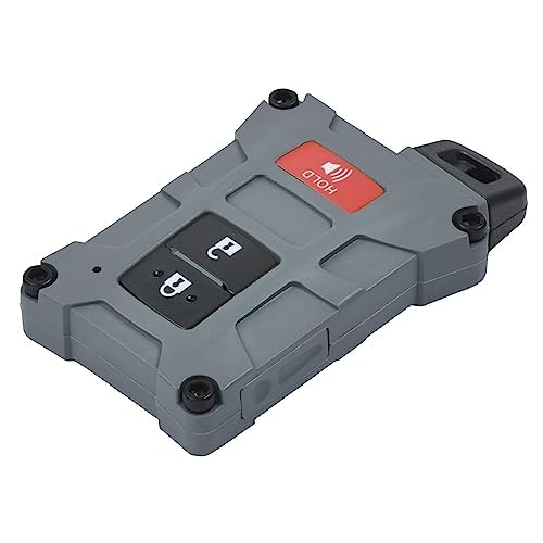 Ajt Design Replacement Key Fob Case For Toyota Tacoma, Tundra, 4Runner V1 - Custom Made In Usa (Color: Lunar Rock)