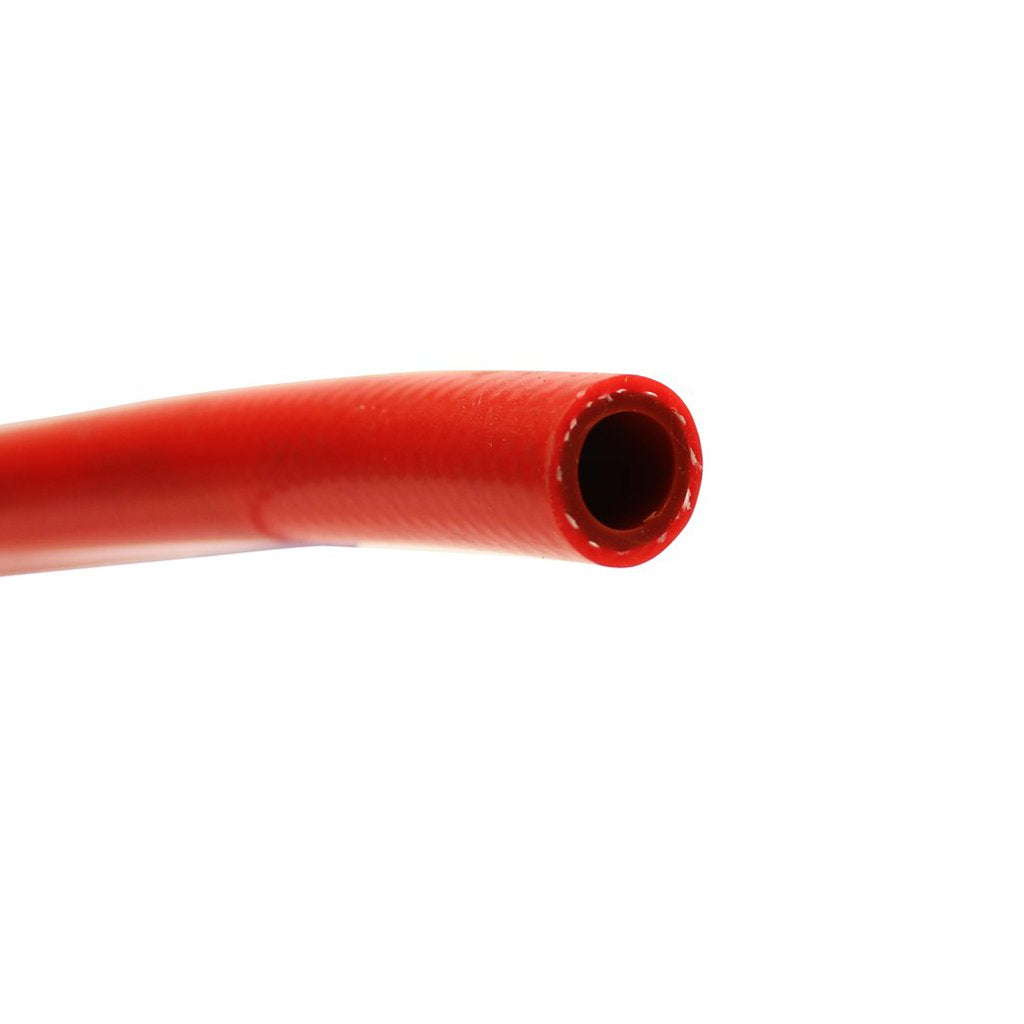 HPS 5/8&quot; ID Red high temp reinforced silicone heater hose 10 feet roll, Max Working Pressure 70 psi, Max Temperature Rating: 350F, Bend Radius: 3&quot;