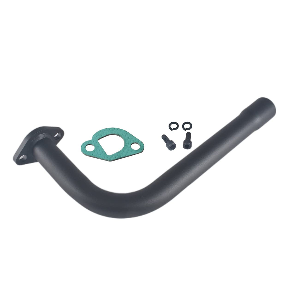 Upgrade Exhaust Pipe With Female Threaded For Predator 212cc 196cc Go Kart& Mini Bike, For Coleman Powersports CT200U,CT200U-EX,