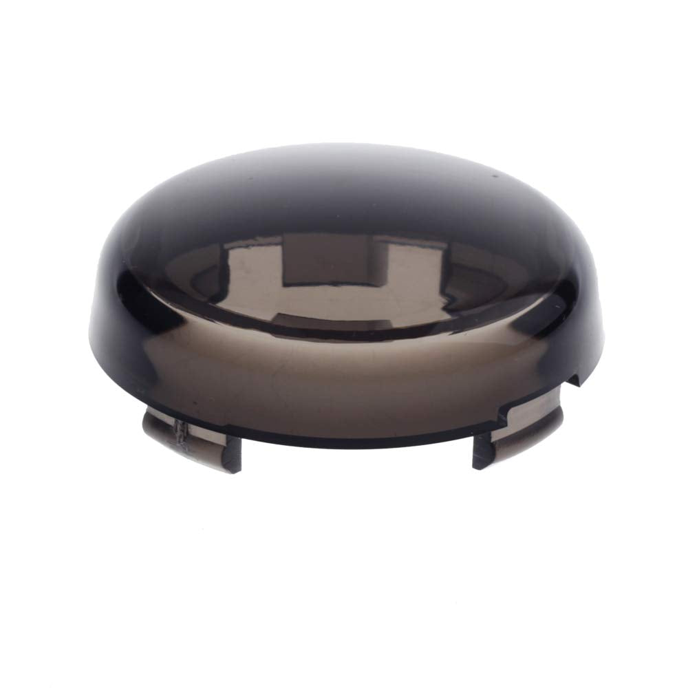 NTHREEAUTO Smoke Bullet Turn Signal Light Lens Cover for Harley Sportster, Street Glide, Road King, Softail - Qty 4