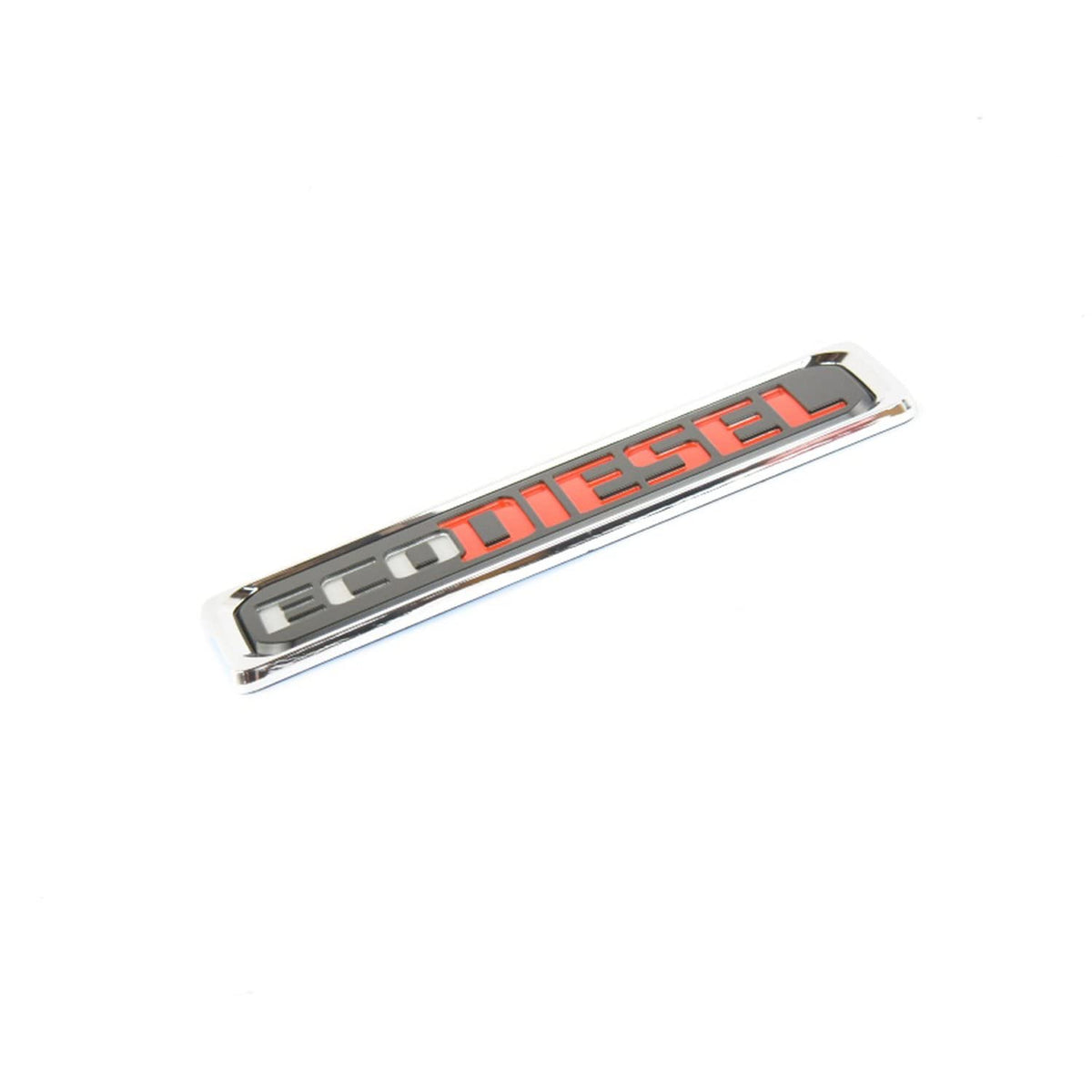 Dodge Ram 1500 Black Silver & Red Eco Diesel Nameplate New Oem Mopar