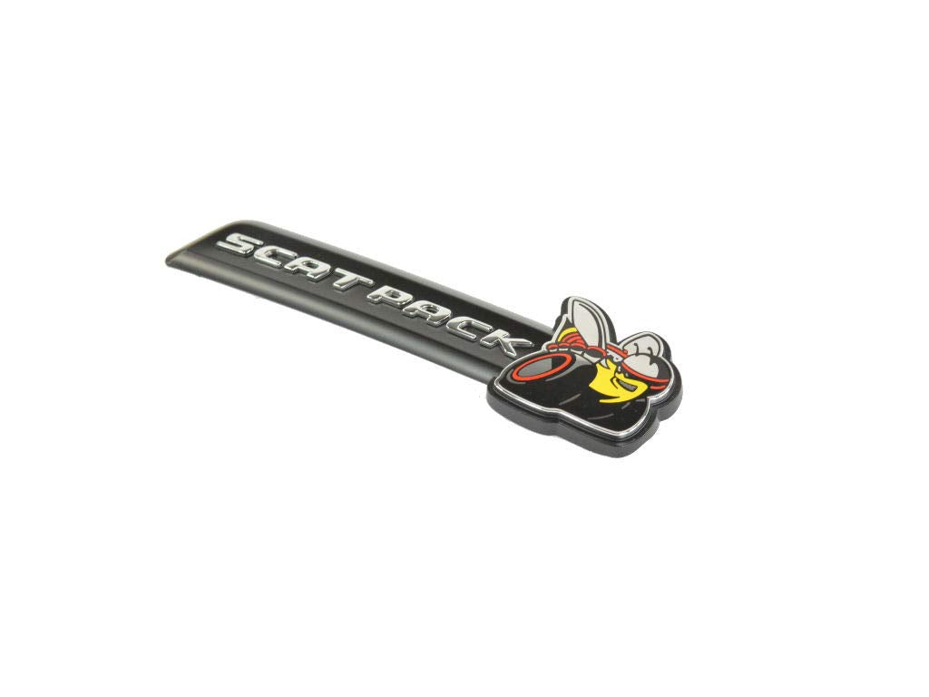 Mopar NAME PLATE 68272519AA, Metal, Black - Durable Replacement for Your Vehicle