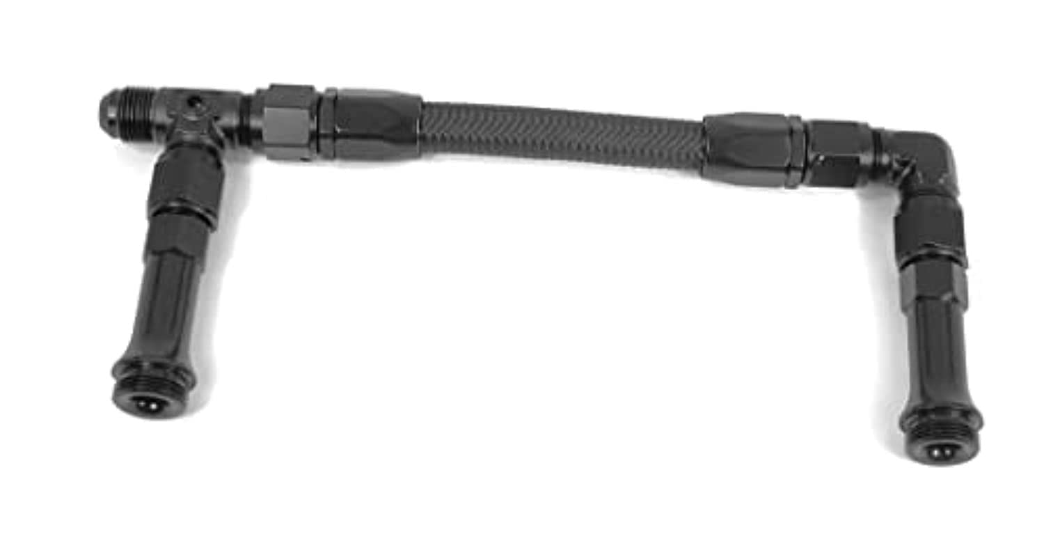 -8An Blk Dual Inlet Holley 4150