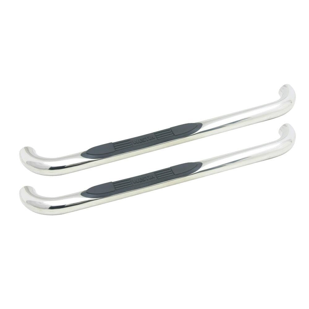Westin 23-3540 E-Series 3 Round Nerf Bars fits 2009-2018 Ram 1500 2019-2023 Ram 1500 Classic 2010-2024 Ram 2500 3500 Standard Ca