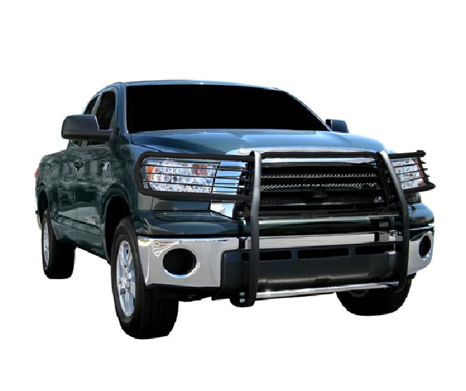 Black Horse Grille brush Bumper Guard Modular Black Compatible with 2008-2022 Toyota Sequoia|2007-2021 Toyota Tundra(Excl. 08-21