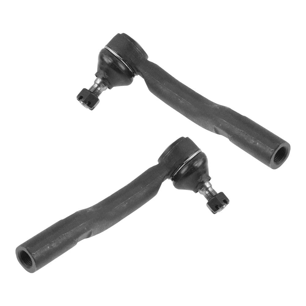 TRQ Front Outer Tie Rod Set for Lexus ES330 ES350, Toyota Avalon, Camry, Solara - Compatible with 2004-2012 Models