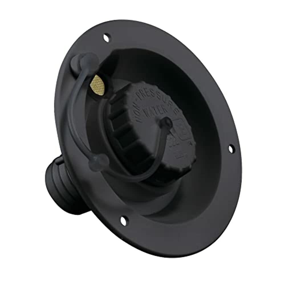 Thetford Rv Camper Gravity Water Inlet Fill Dish Black Pn 94248