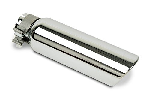 Go Rhino Exhaust Tip | Stainless Steel, Chrome | Grt3410 | Fits 3'' Diameter Exhaust Tubes