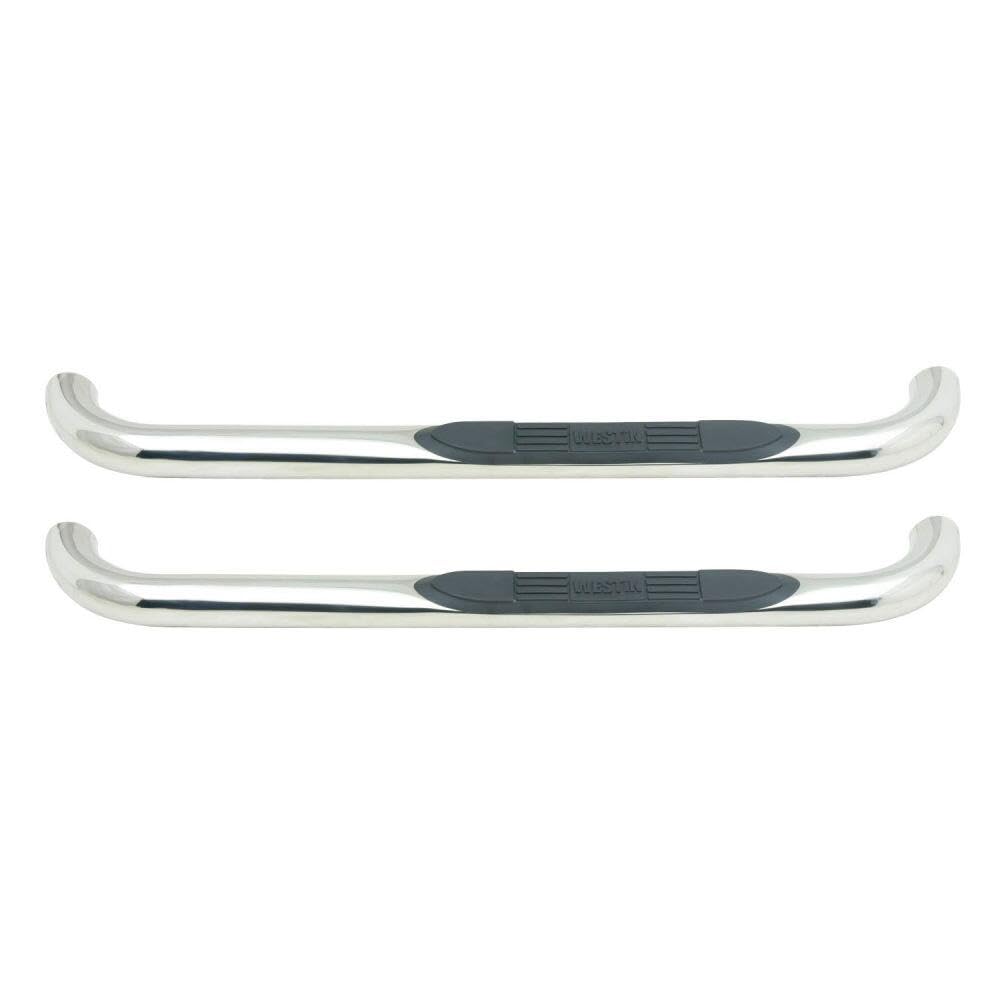 Westin 23-3540 E-Series 3 Round Nerf Bars Fits 2009-2018 Ram 1500 2019-2023 Ram 1500 Classic 2010-2024 Ram 2500 3500 Standard Cab Polished Pair