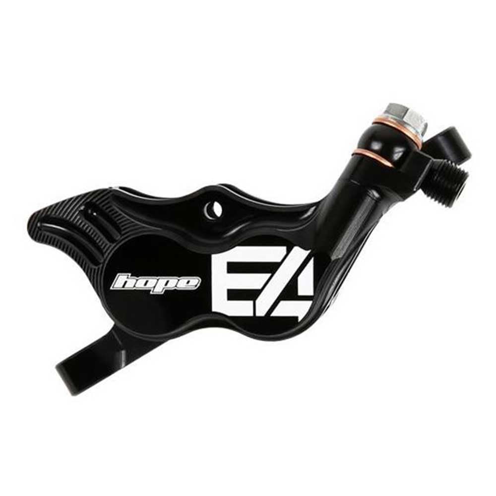 Hope Tech 4 E4 Disc Brake And Lever Set Silver, Rear