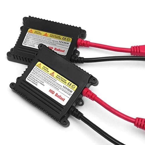 Troniz Xenon Hid Ballast 35W Dc 12V Universal Replacement For H1 H3 H4 H7 H11 H13 9005 9006 9007 5202 880, Pack Of 2