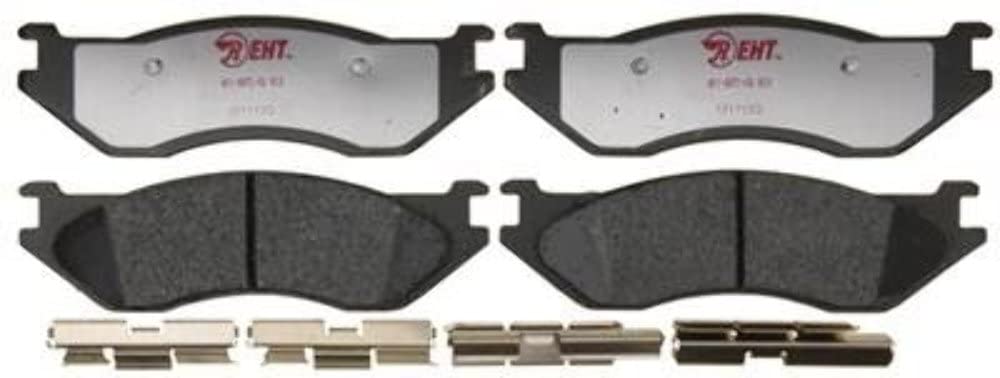 Raybestos Premium Raybestos Element3 Eht™ Replacement Front Brake Pad Set For Select 2003-2006 Dodge Durango And 2002-2005 Dodge Ram 1500 Model Years (Eht966H)