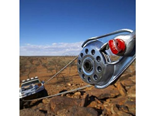 Arb 10100020A Snatch Block Recovery Pulley Of 20000 Lbs, Double The Pulling Force, Ultra Light Design, A Must For Winch Recovery