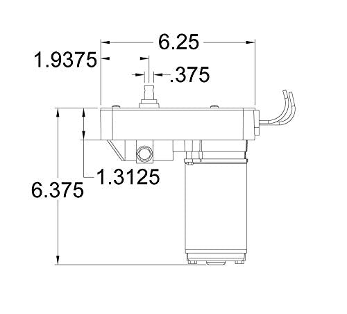 Ap Products 014-132682 Venture Actuator Motor 18:1