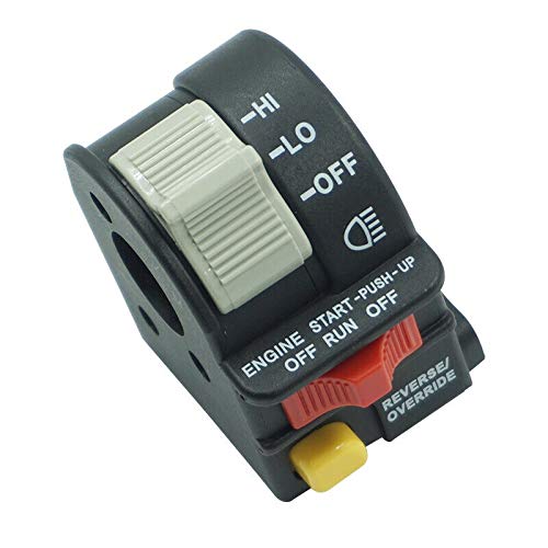 Rayana Left Handlebar Switch Compatible For Polaris Four Wheeler 4010262, For Magnum 325 500 Scrambler 400 500 Sportsman 500 Trail Boss 325 Trail Blazer 250