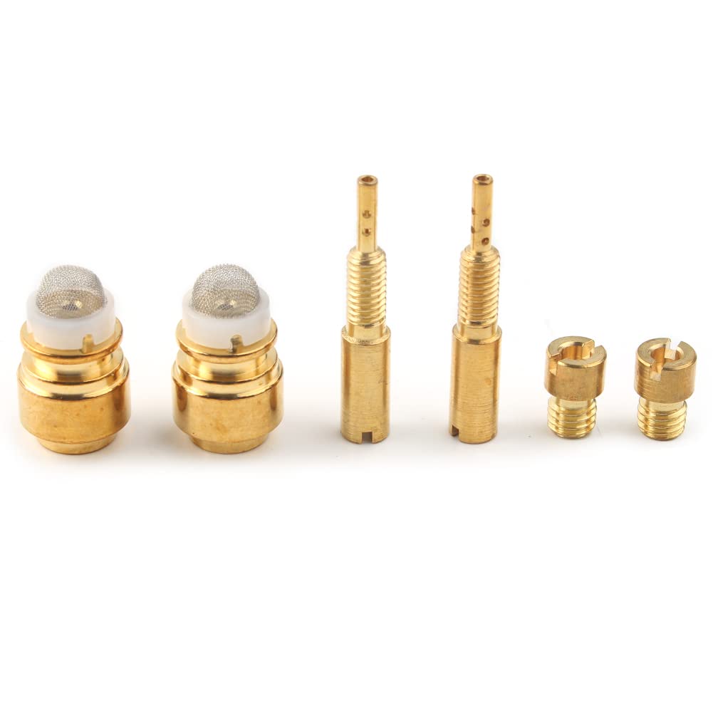 NEWSMARTS 2 Set Carburetor Carb Rebuild Fixing Kits for Hyosung GV250 Aquila