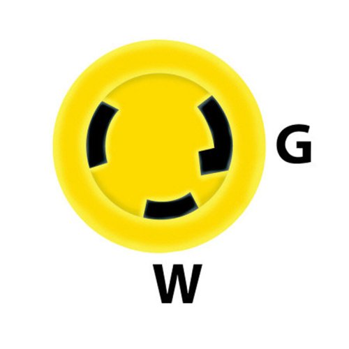 Parkpower By Marinco 1Pcmrv 30 Amp Male To 30 Amp Female Rv Locking Adapter