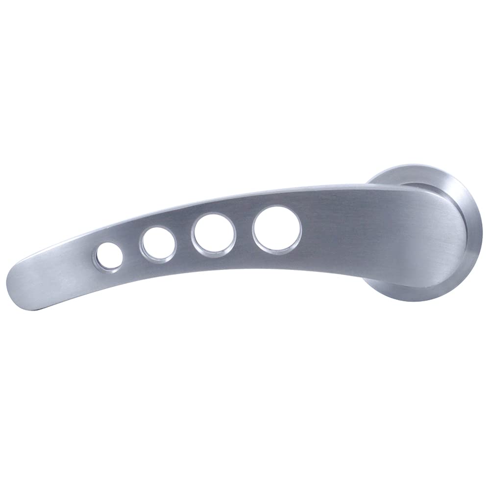 United Pacific 24039 CNC Milled Billet Aluminum Door Handles, Universal Fitment, Fits Most Ford/Chevy/Mopar Handle Shafts, Brush