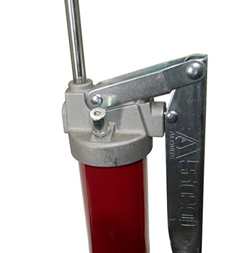 Alemite 500 Grease Gun - 10,000 psi, 1 oz/21 Strokes, 16 oz Bulk/14 oz Cartridge, Factory Color, One Size